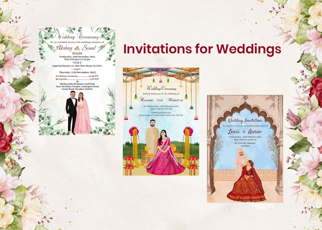 message for wedding invitations